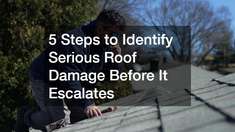 5 Steps to Identify Serious Roof Damage Before It Escalates
