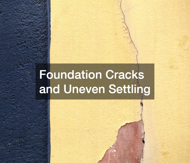 Foundation Cracks and Uneven Settling