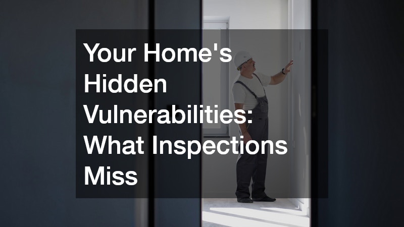 Your Home’s Hidden Vulnerabilities: What Inspections Miss