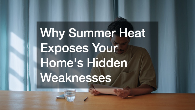 Why Summer Heat Exposes Your Home’s Hidden Weaknesses